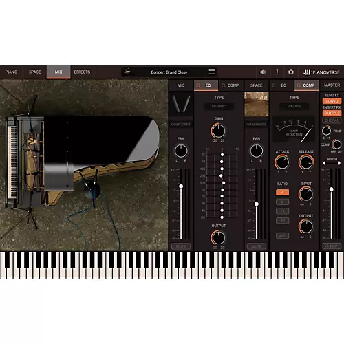 IK Multimedia Pianoverse Concert Grand YF3