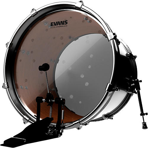 EVANS Hydraulic Bass Drumhead Glass 22 in.