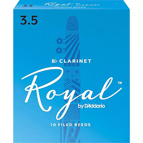 Rico Royal Bb Clarinet Reeds, Box of 10 Strength 2