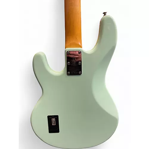 Used Sterling by Music Man Ray4 Mint Green Electric Bass Guitar Mint Green