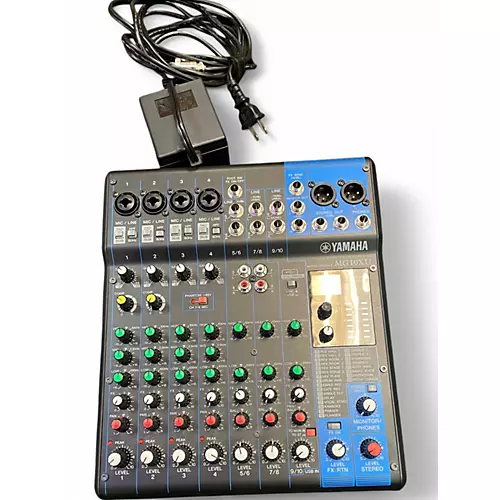 Used Yamaha MG10XU 10 Channel Mixer with Effects Unpowered Mixer