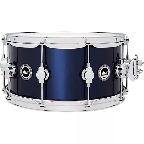 DW DWe Wireless Acoustic/Electronic Convertible Snare Drum 14 x 5 in. Lacquer Custom Specialty Black Cherry Metallic