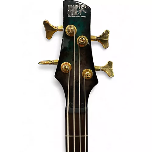 Used 2023 Ibanez SR4000E TROPICAL SEAFLOOR BURST Electric Bass Guitar TROPICAL SEAFLOOR BURST