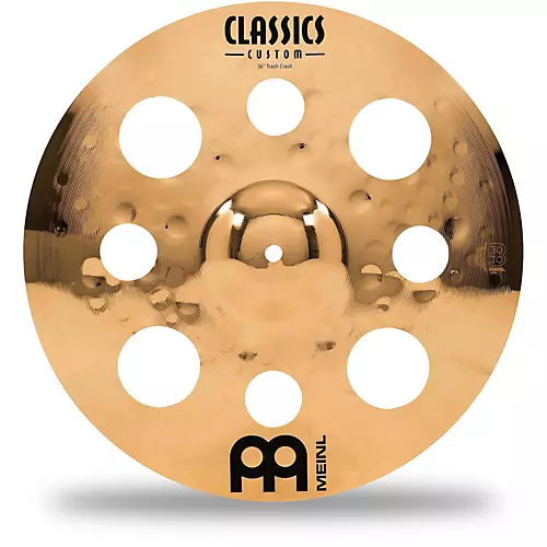 MEINL Classics Custom Dark Double Bonus Cymbal Set With Free Classics Custom Trash Crash and Ching Ring