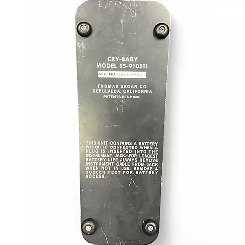 Used Dunlop 95-910511 (1984) Effect Pedal