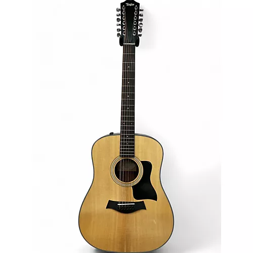 Used Taylor 150e 12 String Natural 12 String Acoustic Guitar Natural