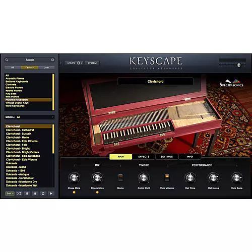Spectrasonics Keyscape Virtual Keyboard Collection