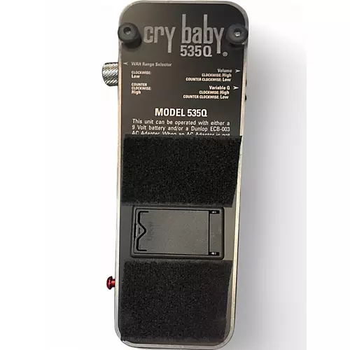 Used Dunlop 535Q Cry Baby Multi-Wah Effect Pedal
