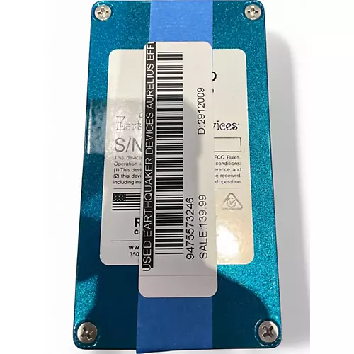 Used EarthQuaker Devices Aurelius Effect Pedal