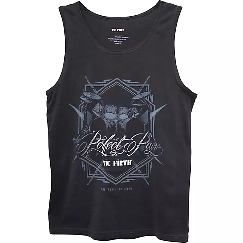 Vic Firth Men's Tank Top X Large Dark Gray