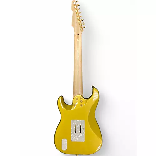 Used ESP LTD JRV8 Gold Solid Body Electric Guitar Gold