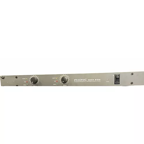 Used Phonic Max 500 Power Amp