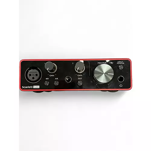 Used Focusrite Scarlett Solo Studio Audio Interface