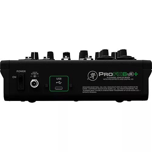 Mackie ProFX6v3+ Content Creator Bundle With SM7dB Microphone and SRH440A Headphones