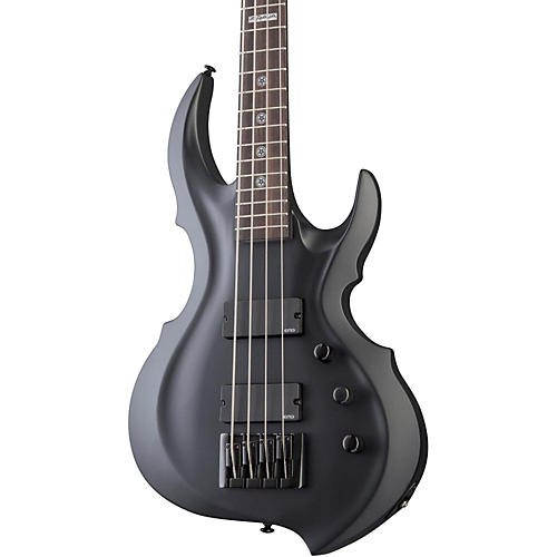 ESP LTD TA-604FRX Electric Bass Guitar Black Satin