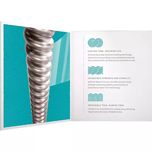 D'Addario XS Nickel Electric Guitar Strings 11 - 56