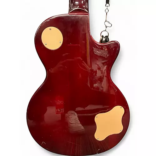 Used Stella Les Paul Red Electric Guitar Red