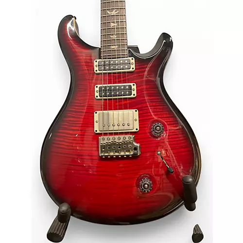 Used 2011 PRS STUDIO 10 TOP Crimson Red Burst Solid Body Electric Guitar Crimson Red Burst