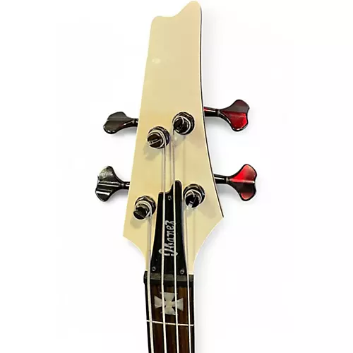 Used Ibanez SDB3 Sharlee Dangelo Signature Pearl White Electric Bass Guitar Pearl White