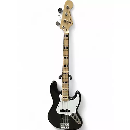 Used Fender Geddy Lee Signature Jazz Bass Black Electric Bass Guitar Black