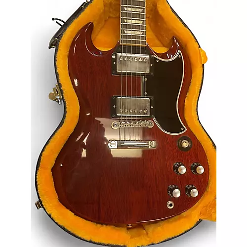 Used Gibson 61 Les Paul SG Standard Cherry Solid Body Electric Guitar Cherry