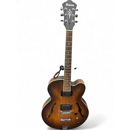 Used Ibanez AF55TF Faded Tobacco Hollow Body Electric Guitar Faded Tobacco