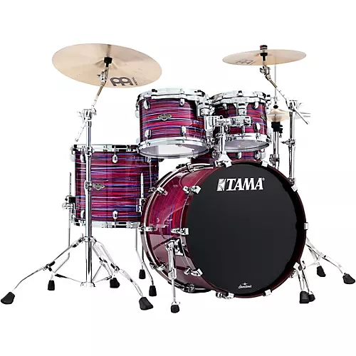 TAMA Starclassic Walnut/Birch 4-Piece Shell Pack With 22