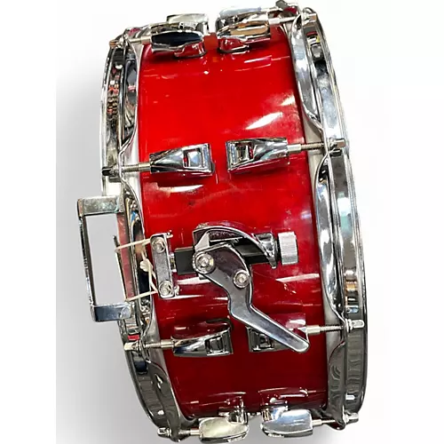 Used Yamaha 14X6 Absolute Snare Red Drum Red 212