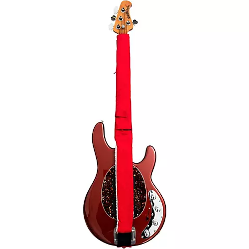 String Sling Bass Guitar Strap With Strap Locks Red
