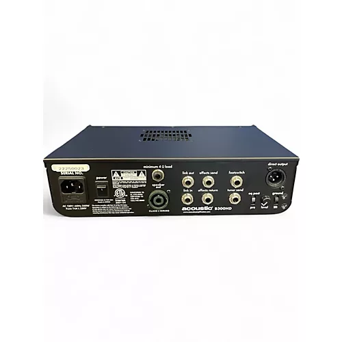 Used Acoustic B300HD  Solid State Guitar Amp Head