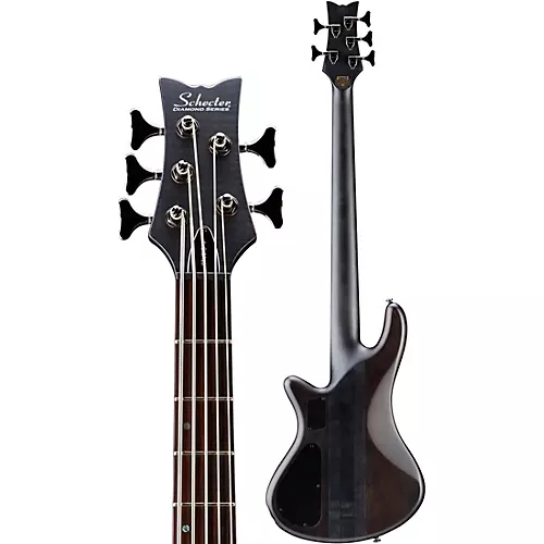 Schecter Guitar Research Stiletto Studio-5 Bass Satin Honey