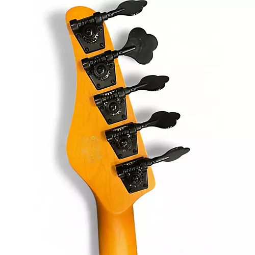 Used 2023 Schecter Guitar Research Model T 5 Natural Electric Bass Guitar Natural