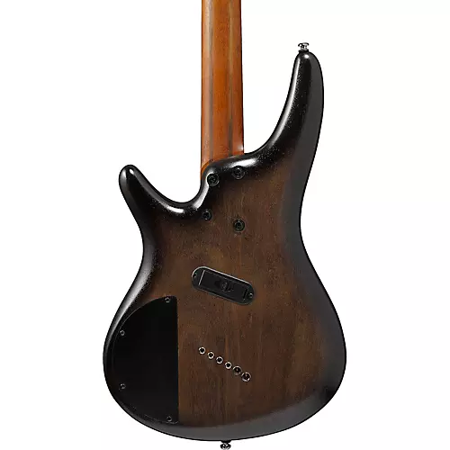 Ibanez SRC6MS 6-String Multi-Scale Electric Bass Black Stained Burst Low Gloss