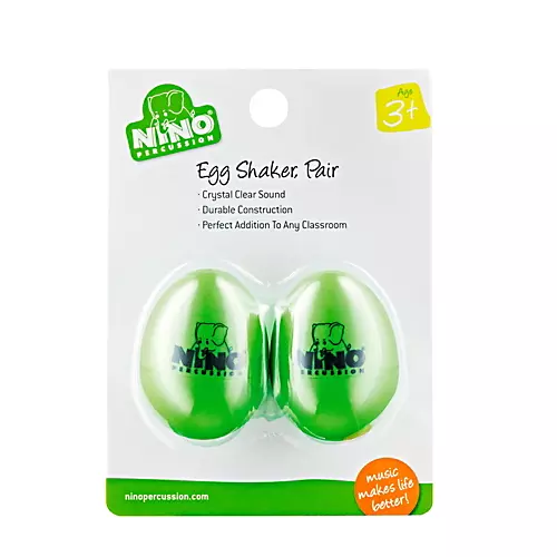 Nino Plastic Egg Shaker Pairs Red