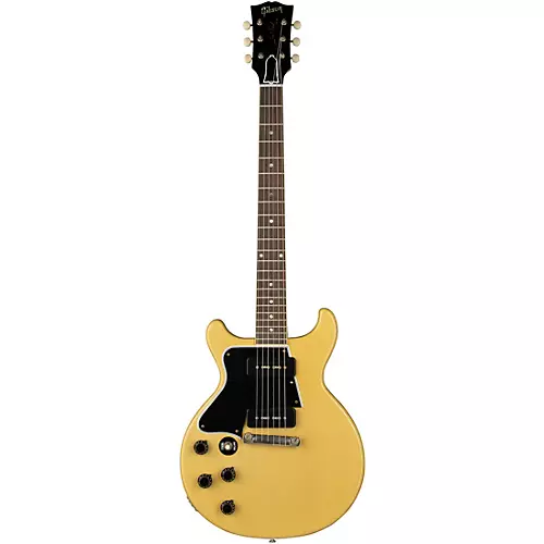 Gibson Custom 1960 Les Paul Special DC Reissue VOS Left-Handed Electric Guitar Cherry Red