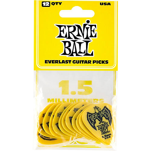 Ernie Ball Everlast Delrin Picks 12 Pack .88 mm 12 Pack