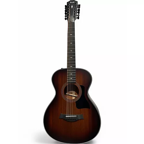 Used Taylor 362e Shaded Edgeburst 12 String Acoustic Electric Guitar Shaded Edgeburst
