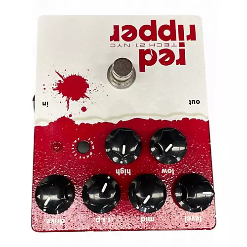 Used Tech 21 RED RIPPER Bass Effect Pedal