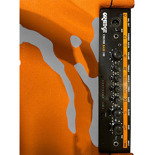 Used Orange Amplifiers CR100BXT Crush 100W 1x15 Bass Combo Amp