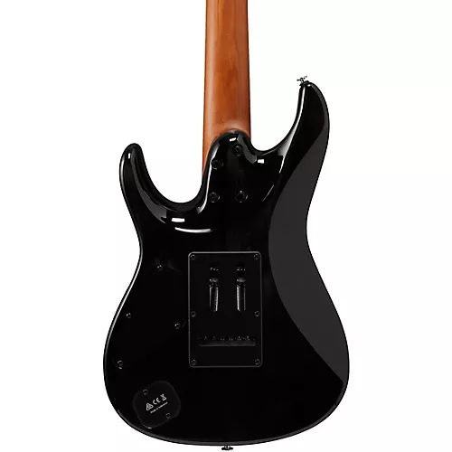 Ibanez AZ Premium 7 String Electric Guitar Charcoal Black Burst