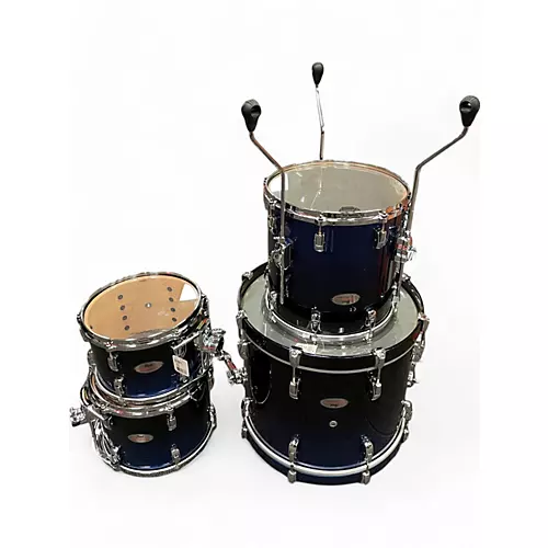 Used Pearl Reference Series Ultra Blue Fade Drum Kit Ultra Blue Fade