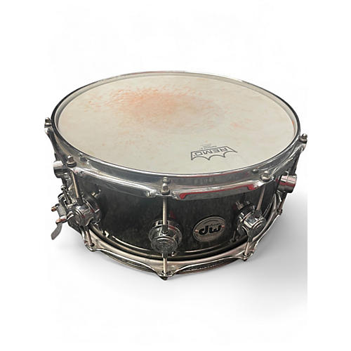 Used DW 6.5X14 Collector's Series Maple Snare BLACK OYSTER Drum BLACK OYSTER 15