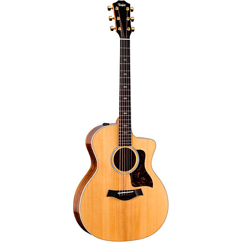 Taylor 214ce-K DLX Grand Auditorium Acoustic-Electric Guitar Natural