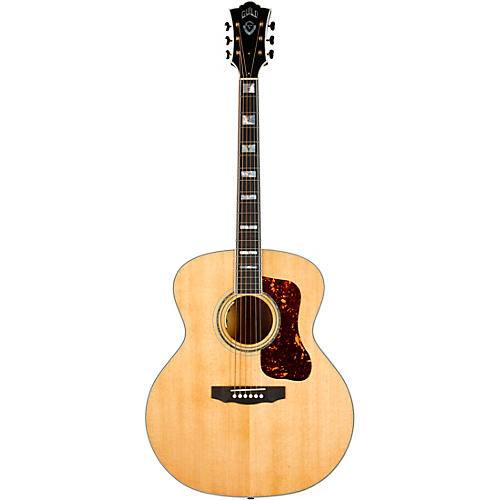 Guild F-55E Maple Jumbo Acoustic-Electric Guitar Antique Burst