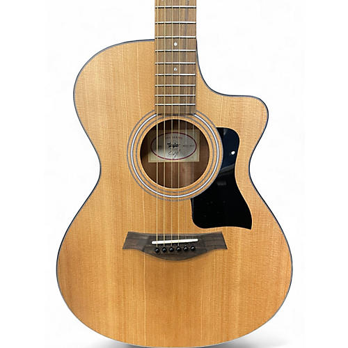 Used Taylor 112ce Natural Acoustic Electric Guitar Natural