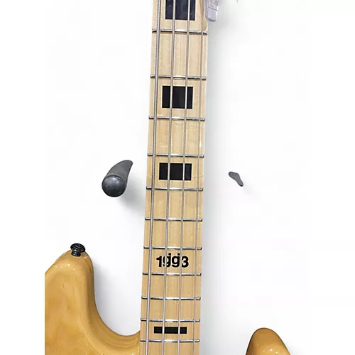 Used Schecter Guitar Research Justin Beck V Ani Natural Electric Bass Guitar Natural