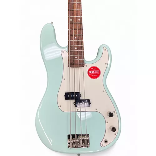 Used Squier Classic Vibe 1960S Precision Bass Light Blue Electric Bass Guitar Light Blue