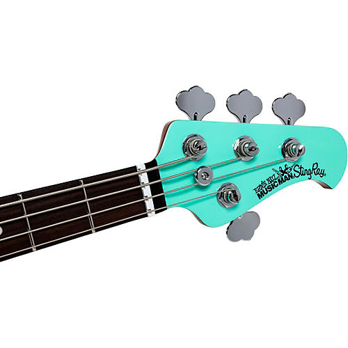 Ernie Ball Music Man StingRay Special HH Electric Bass Guitar Black and Chrome