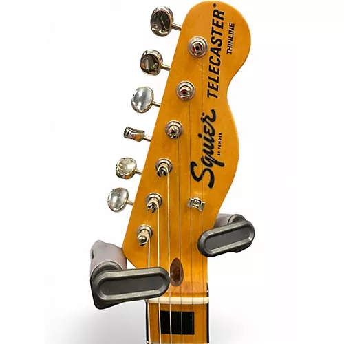 Used Squier Classic Vibe Telecaster Thinline Alpine White Hollow Body Electric Guitar Alpine White