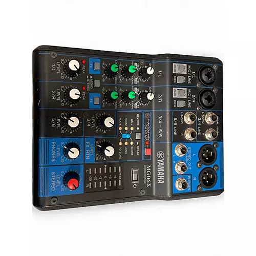 Used Yamaha MG06X Unpowered Mixer